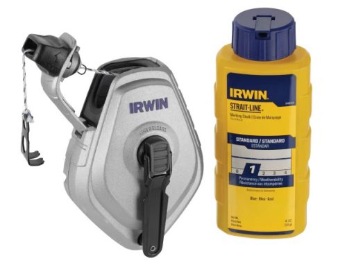 Irwin Chalk Reel Set & Blue 113g Chalk