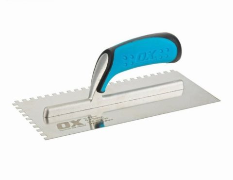 Ox Pro OX-T535706  6mm Notch Trowel Trade Tile Adhesive Notched