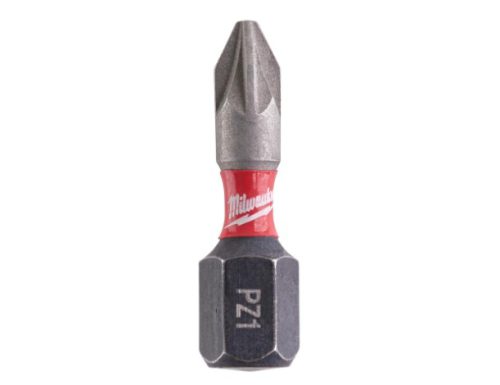 Milwaukee 4932472038 SHOCKWAVE Bit PZ1 25mm Screwdriver Bit 2pk