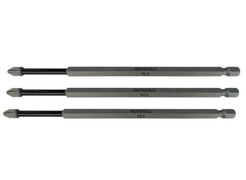 Faithfull FAISBPZ2150I PZ2x150mm Impact Screwdriver Bits