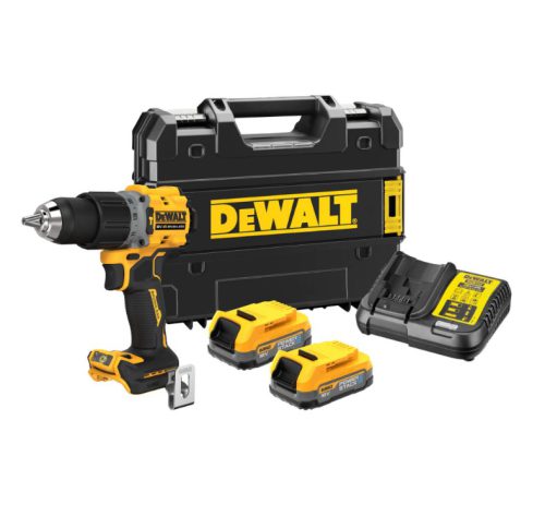 DeWalt DEW805E2T-GB 18V XR Brushless Combi Drill Kit