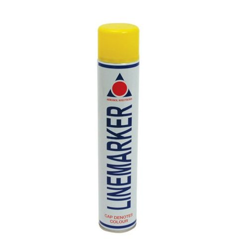 Aerosol AERLMPY 750ml Line Marking Spray Paint Yellow