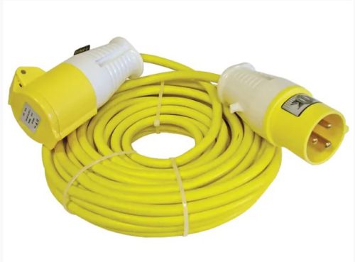 Faithfull Trailing Lead 14 Metre 110v with Plug and Socket