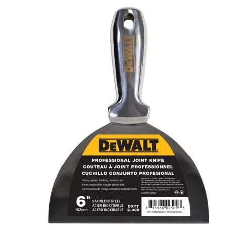 DeWalt Joint Knife Welded Stainless Steel 6in (152mm)