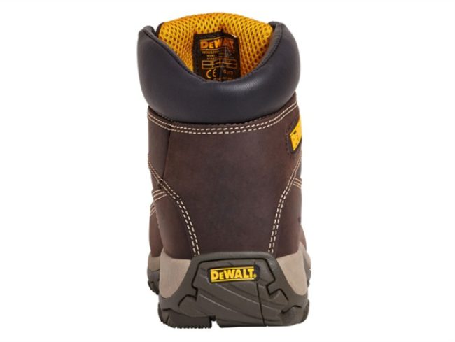 DeWalt Hammer Size 7 UK (41 EU) Brown Non-Metallic Safety Boots - Image 4