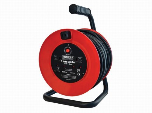 Faithfull FPPCR20M 20m Cable Reel