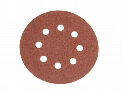 Faithfull Aluminium Oxide Disc DID3 Holed 125mm x 120g 25pk