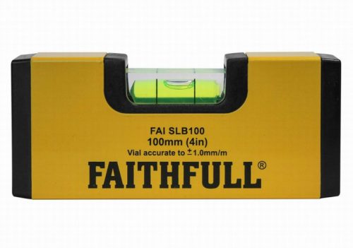 Faithfull FAISLB100 Magnetic Mini Level100mm