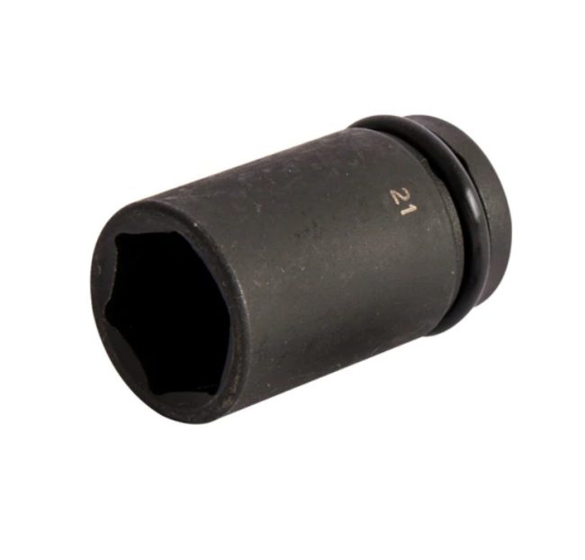 Makita 134833-2 21mm 1/2" Scaffold Impact Socket with Pin & Ring - Image 2