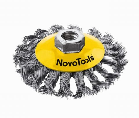 Novo Tools NTBWBB12514ST 125mm Bevel Brush Twistknot