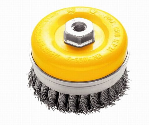 Novo Tools NTWB6514STS 65mm CupBrush Twistknot with Skirt