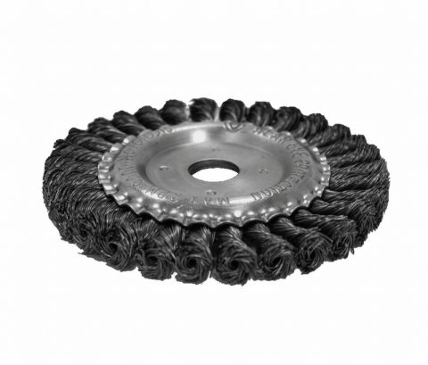 Novo Tools NTWWB12522ST 125mm Wheel Brush twist knot steel wire