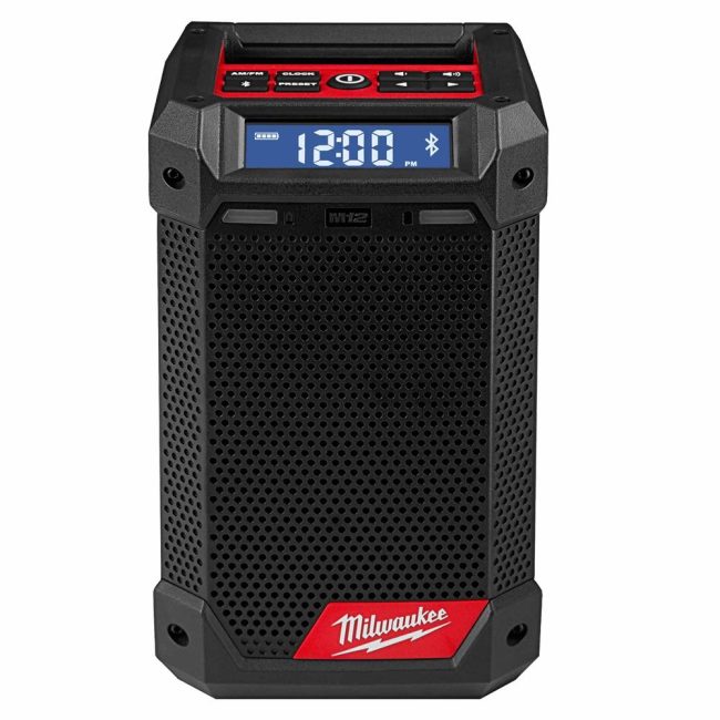 Milwaukee M12RCDAB+0 12V Bluetooth DAB+ Radio and Charger