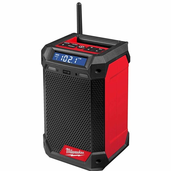 Milwaukee M12RCDAB+0 12V Bluetooth DAB+ Radio and Charger - Image 2