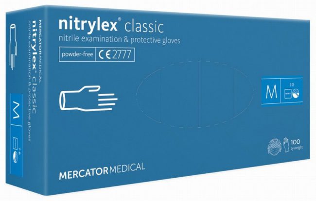 Mercator STCK Nitrylex Classic Gloves Size M - Image 2