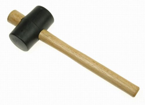 Faithfull FAIRMB3 Rubber Mallet – Black 794g (28oz)