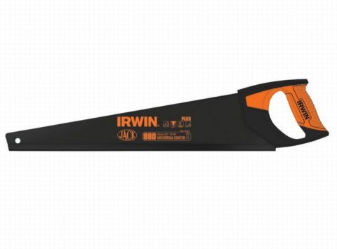IRWIN JAK880BUN22 Universal Hand Saw 550mm (22in) Coated 8 TPI