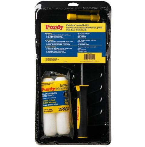 Purdy PUR14C810600  114mm (4.1/2in) White Dove Jumbo Mini Kit