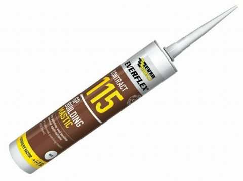 Everbuild EVBMASWH 285ml General Purpose Building Mastic – White