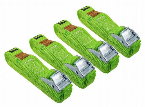 Faithfull FAITDCAMSET4 Cam Buckle Tie Down Strap 25mm x 5m 4pk