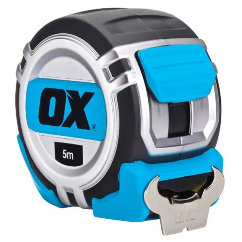 OX Pro OX-P028905 5m Heavy Duty Tape Measure Metric