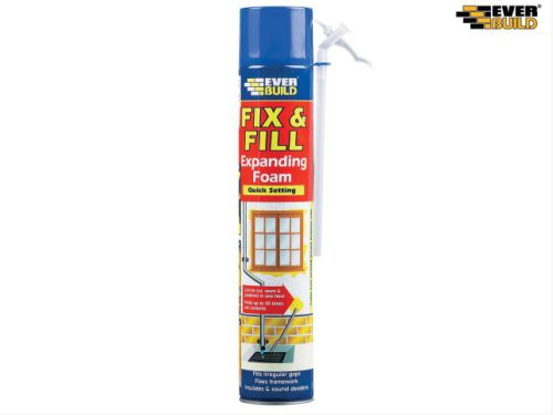 Everbuild Fix & Fill Expanding Foam Filler 750ml