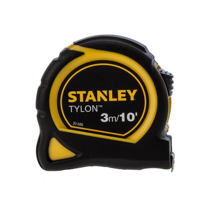 Stanley Tylon Pocket Tape 3m/10ft (Width 13mm) Loose