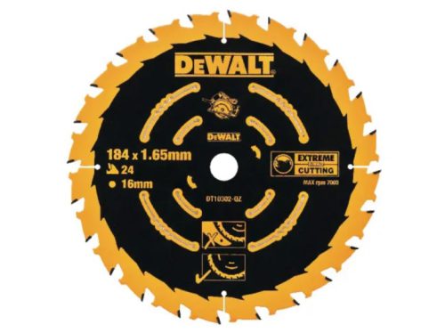 DeWalt DT10302QZ  Extreme Framing Circular Saw Blade184x16 x24T