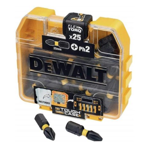 DeWALT DT70555T-QZ PH2 25mm Impact Torsion Bits Tic Tac – 25pc