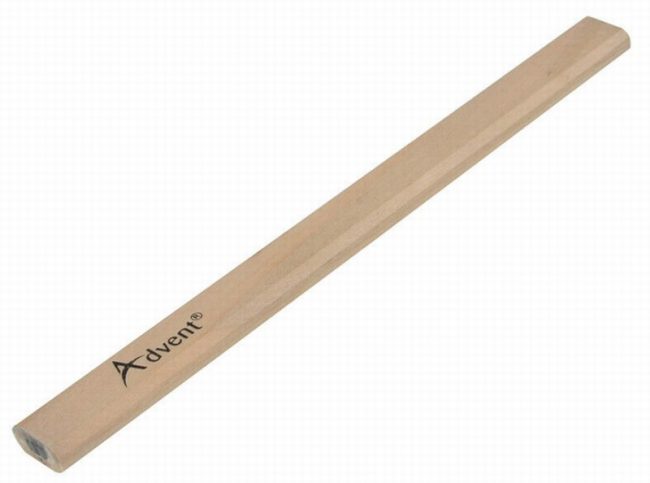 Advent Hard Lead Carpenter's Pencils