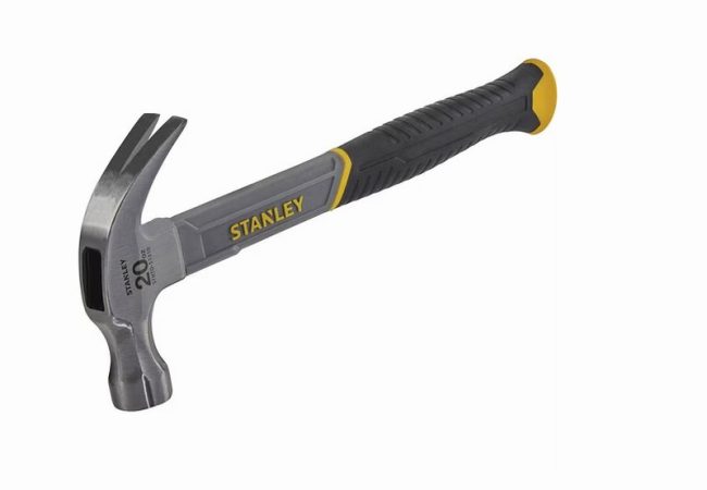 Stanley STA051310 Curved Claw Fibreglass Hammer 20oz - Image 2