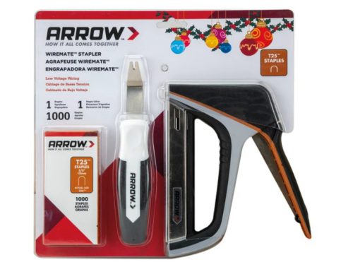 Arrow T25X Wiremate Staple Gun Holiday Kit