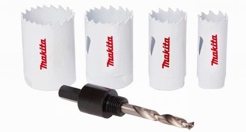 Makita D-34855 4 Piece 20, 25, 32, 35mm Bi-Metal Holesaw Set