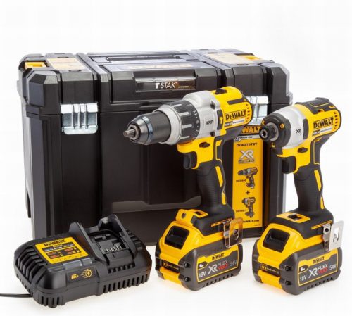 Dewalt DCK276T2T 18V XR FlexVolt Twin Pack 2 x18/54V 6.0/2.0Ah