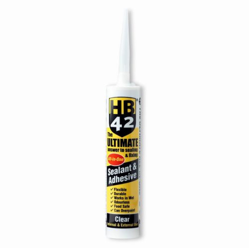 HB42 Ultimate Sealant Adhesive Clear 310ml Cartridge