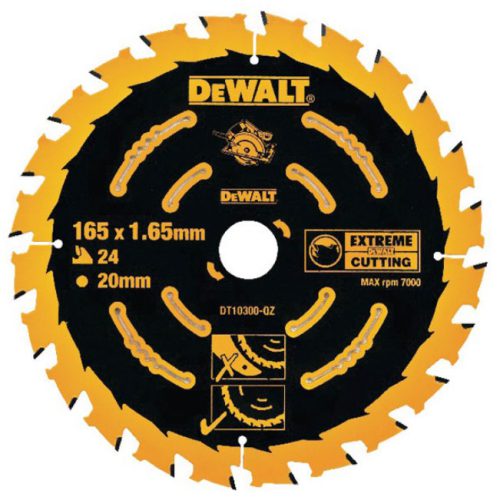 DeWalt Extreme Framing Circular Saw Blade 165 x 20mm x 24T