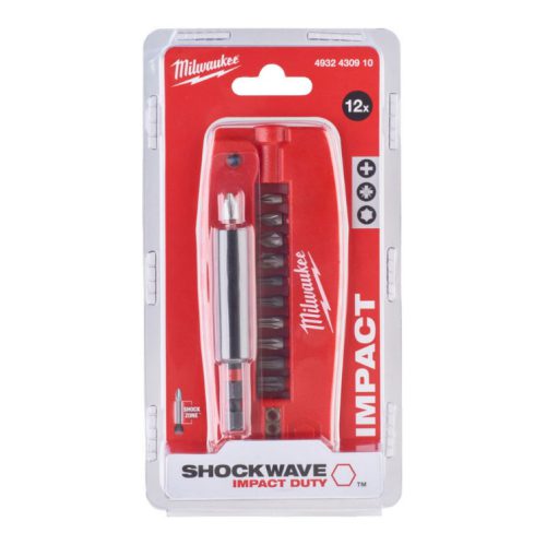 Milwaukee 4932430910 12 Piece SHOCKWAVE Impact Duty Drive