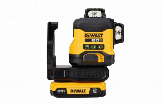 DeWalt DCLE34031D1-GB 18v XR 3x 360° Compact Green Laser Kit - Image 4