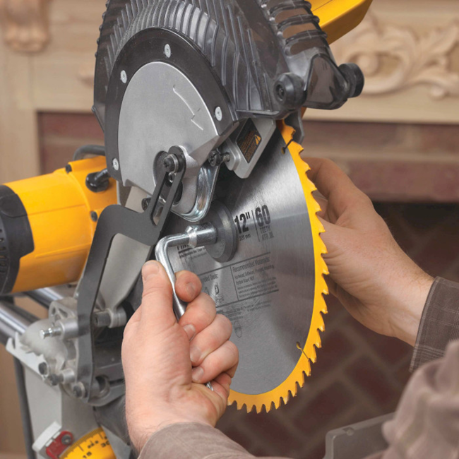 Dewalt DWS780 Sliding Compound Mitre Saw 305mm 1675W 240V - Image 5