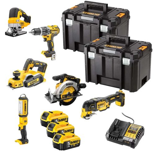 DeWalt DCK667P3T-GB 18V LXT Cordless Brushless 6 Piece Kit
