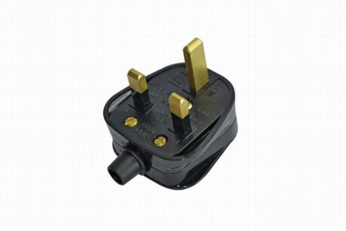 Faithfull Black Plug 240 Volt 13 Amp