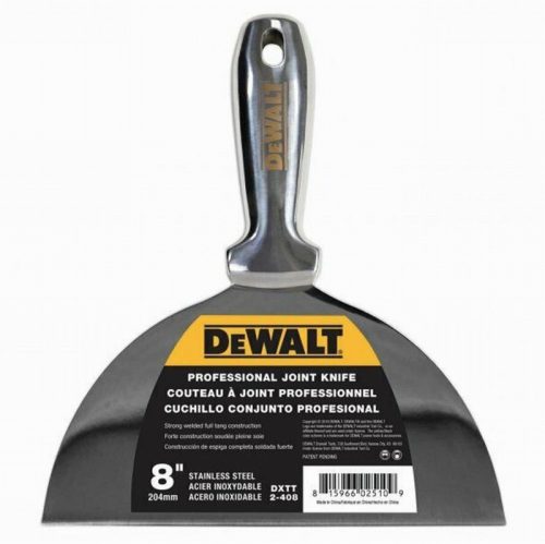 DeWalt Stainless Steel Jointing//Filling Knife 8in (200mm)