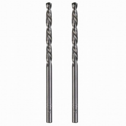 Milwaukee 4932352347 2.0x49mm HSS-G Thunder Metal Drill Bit -2pc