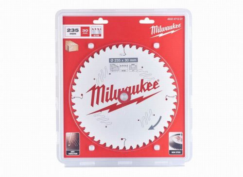 Milwaukee  Wood Cutting Circular Saw Blades 235mm X 30-48hw