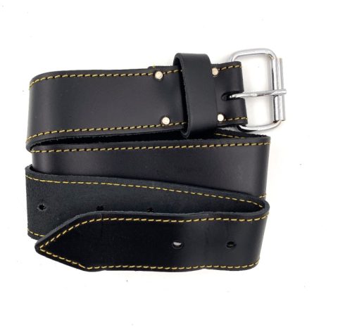 PTI  PTI0116BLK Black Leather Belt
