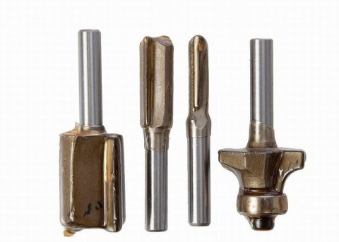 Makita P-24876 6mm 1/4″ Router Bit Set – pack of 4
