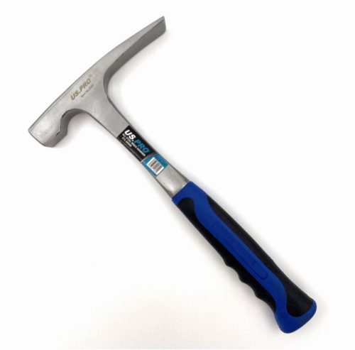 US PRO Tools Brick Hammer All Steel Handle 971g / 34oz