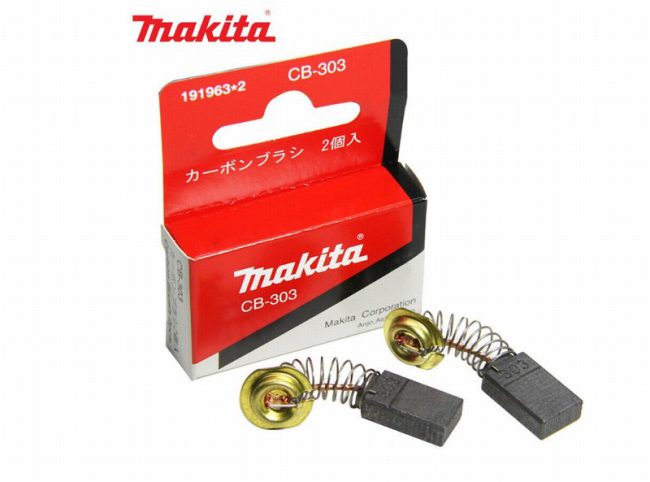 Makita CB-303  191963-2 Brushes Charcoal Original