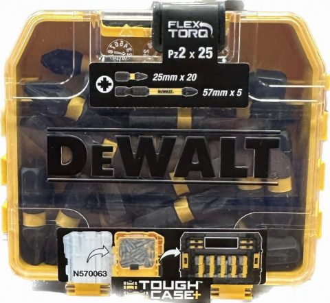 DeWalt DT70591T PZ2x25mm  Extreme Impact Torsion – 25pc