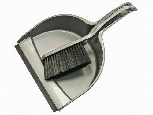 Faithfull Dustpan & Brush Set Plastic (220mm)